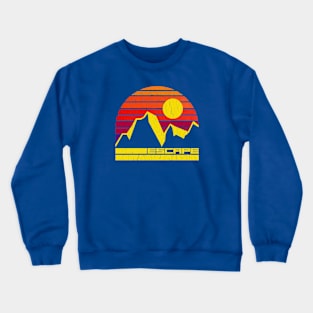 80s Vintage Mountain Escape (distressed look) Crewneck Sweatshirt